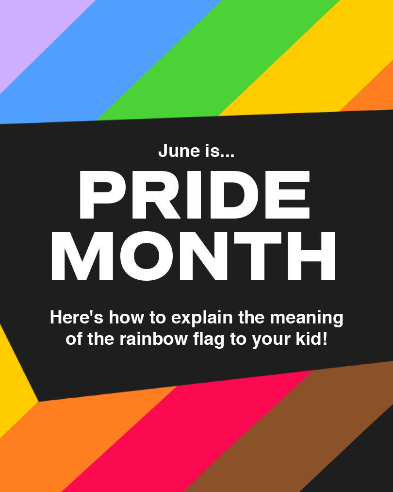 June is Pride Month! Here's how to explain the meaning of the rainbow flag to your kid, thumbnail.